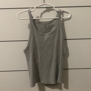 Gray brandy tank top